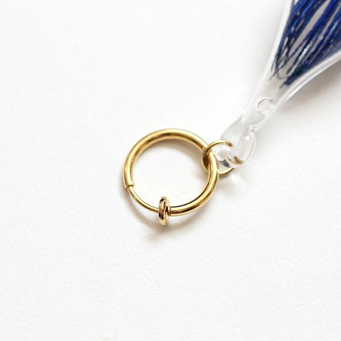 moca.arpeggio（モカ アルペジオ） / GFP-11 Feather フェザー グラス イヤリング（両耳タイプ） - ブルー レディース ノンホール ギフト プレ… | ブルー（ファッション） | 03