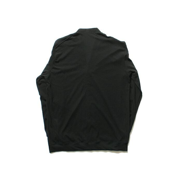 smoothday（スムースデイ）80/1 メンズ コズモラマ ハイゲージ天竺 Vネックカーディガン SN-T054-001 - ブラック  買い回り  買いまわり |  | 01