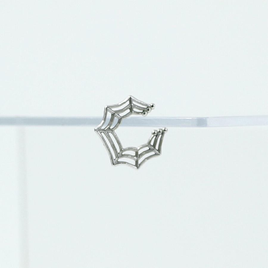 yum. （ヤム） / silver シルバー 蜘蛛の巣 ミニ イヤーカフ / Ec-04a-Ag925 | 