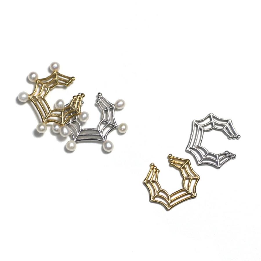 yum. （ヤム） / silver シルバー 蜘蛛の巣 ミニ イヤーカフ / Ec-04a-Ag925 |  | 04