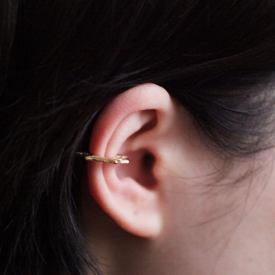 yum. （ヤム） / k18 ゴールド 蜘蛛の巣 ミニ イヤーカフ / Ec-04a-18c |  | 03