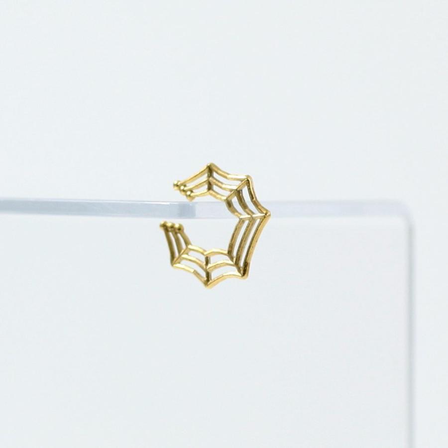 yum. （ヤム） / k18 ゴールド 蜘蛛の巣 ミニ イヤーカフ / Ec-04a-18c |  | 06