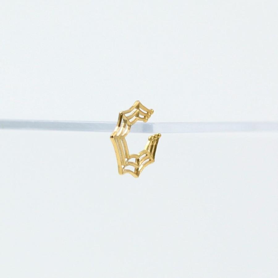 yum. （ヤム） / k18 ゴールド 蜘蛛の巣 ミニ イヤーカフ / Ec-04a-18c |  | 07