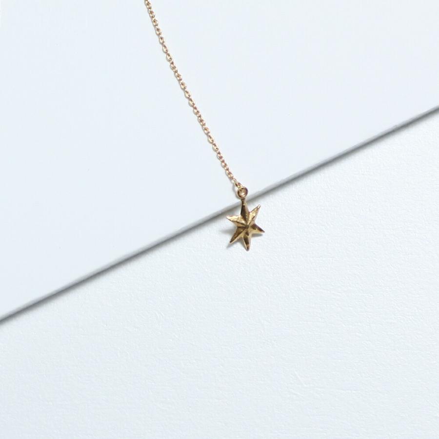 yum. （ヤム） / k18 ゴールド スター キラキラ チェーン ピアス 1 (両耳タイプ) / P-05c-18c | チェーン | 06