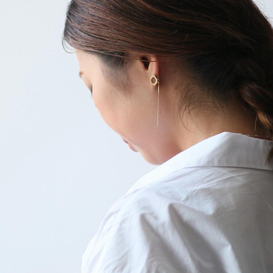 【廃番商品】yum. （ヤム） / k18 N-agnostick ピアス S 01 (片耳タイプ) /N-agnostick-PS |  | 02