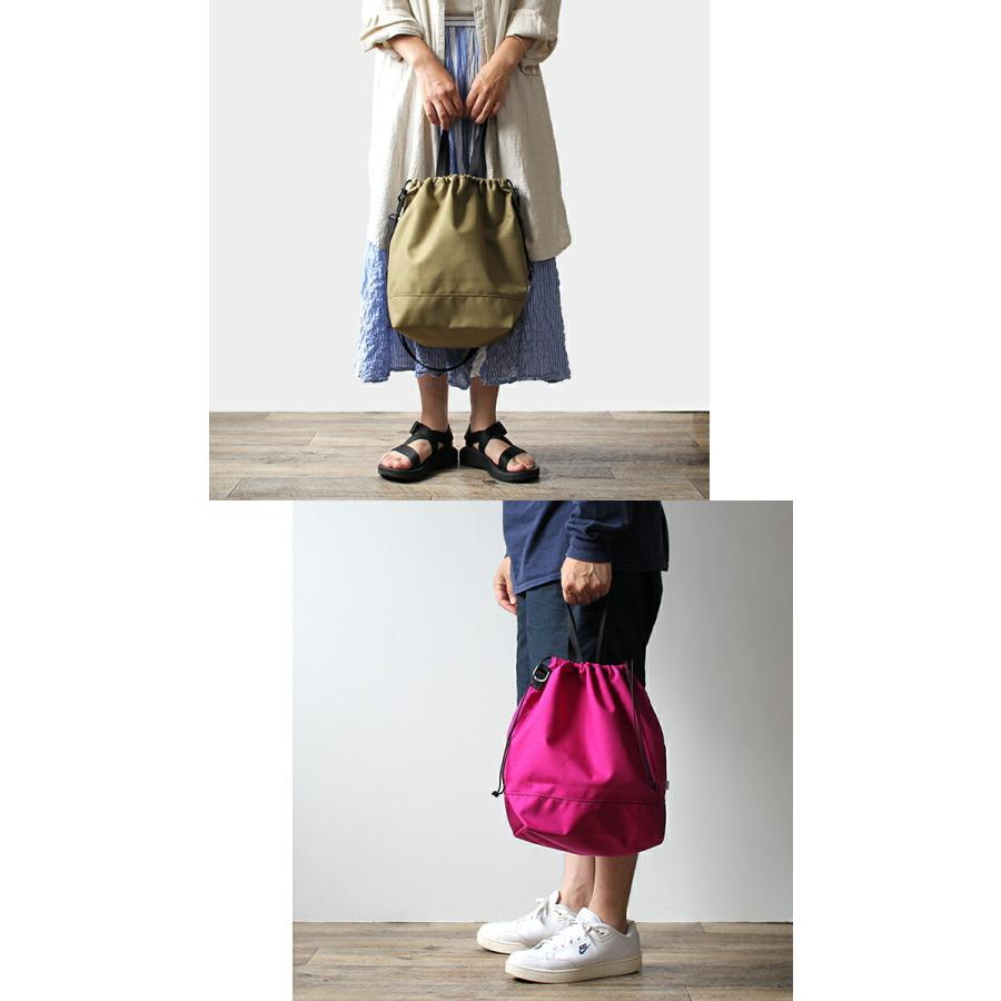 This is…（ディスイズ） /コーデュラドローストリングショルダーバッグ Made in USA - 全6色 撥水 巾着 ブラック ロイヤルブルー ベージュ タ… | MADE IN USA | 05