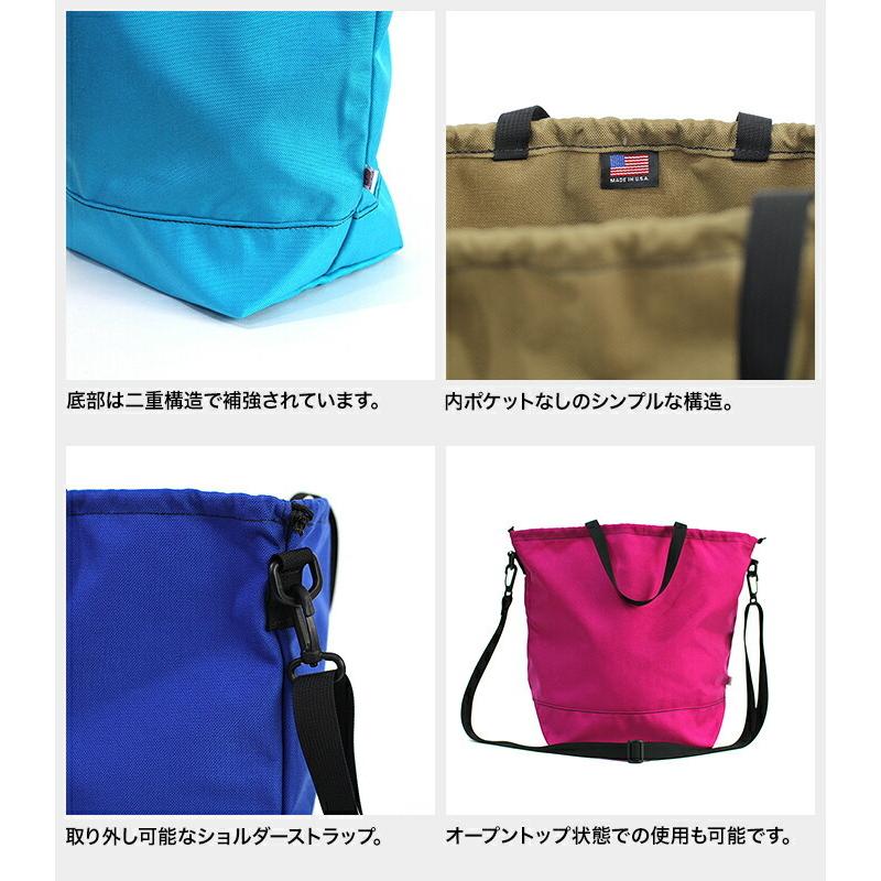 This is…（ディスイズ） /コーデュラドローストリングショルダーバッグ Made in USA - 全6色 撥水 巾着 ブラック ロイヤルブルー ベージュ タ… | MADE IN USA | 08
