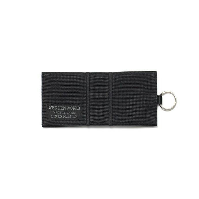 WERDENWORKS（ヴェアデンワークス） / KEY CASE TYPE 2 KC002 - Black キーケース タイプ2 ブラック | KEY