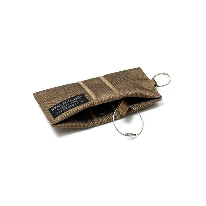 WERDENWORKS（ヴェアデンワークス） / KEY CASE TYPE 2 KC002 - Sand キーケース タイプ2 サンド | KEY | 02