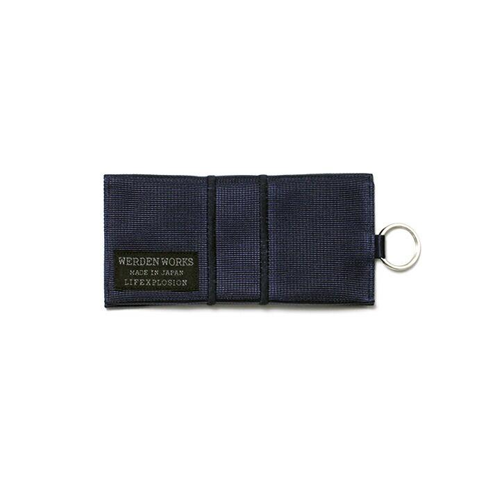 WERDENWORKS（ヴェアデンワークス） / KEY CASE TYPE 2 KC002 - Navy キーケース タイプ2 ネイビー | NAVY（ファッション）