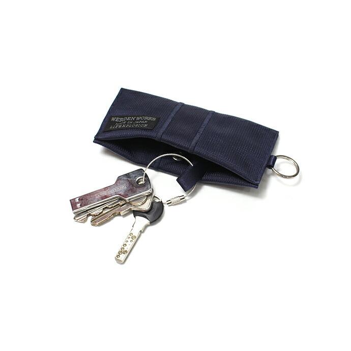 WERDENWORKS（ヴェアデンワークス） / KEY CASE TYPE 2 KC002 - Navy キーケース タイプ2 ネイビー | NAVY（ファッション） | 04