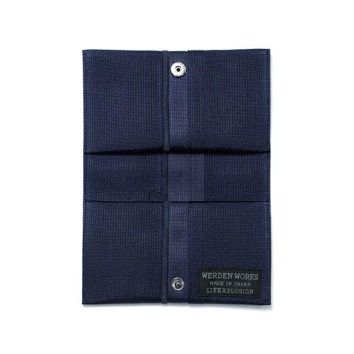 WERDENWORKS（ヴェアデンワークス） / BIZ CARD CASE BC001 - Navy 名刺ケース ネイビー | NAVY（ファッション） | 01