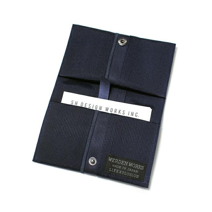 WERDENWORKS（ヴェアデンワークス） / BIZ CARD CASE BC001 - Navy 名刺ケース ネイビー | NAVY（ファッション） | 02