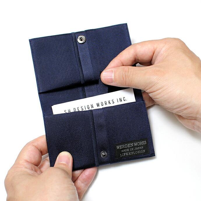 WERDENWORKS（ヴェアデンワークス） / BIZ CARD CASE BC001 - Navy 名刺ケース ネイビー | NAVY（ファッション） | 03