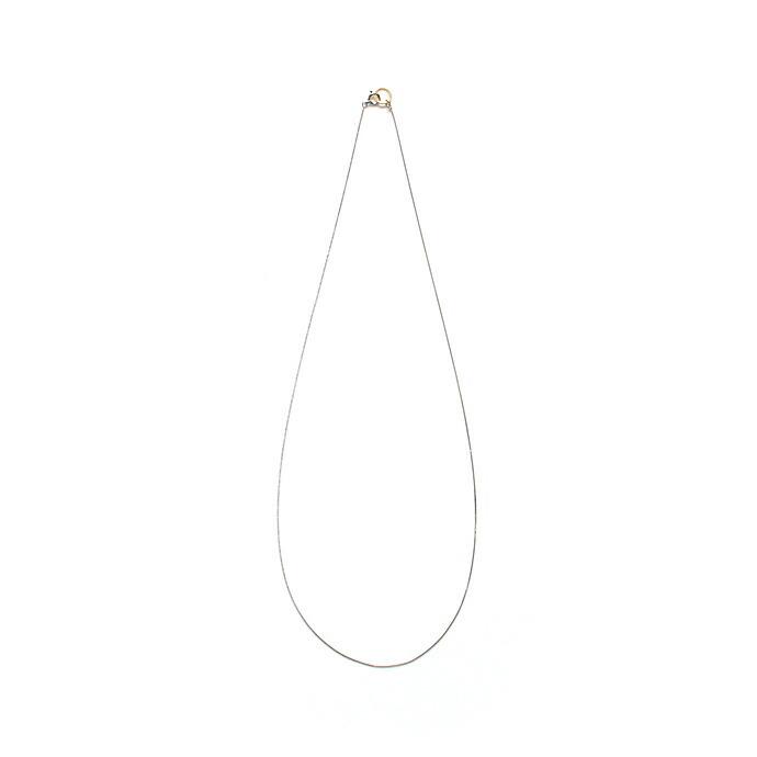 UNKNOWN. (アンノウン) / k18WG U101 VENETIAN チェーン ネックレス - ホワイトゴールド レディース メンズ ユニセックス ギフト プレゼント ア… | UNKNOWN.