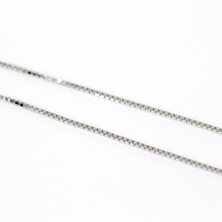 UNKNOWN. (アンノウン) / k18WG U101 VENETIAN チェーン ネックレス - ホワイトゴールド レディース メンズ ユニセックス ギフト プレゼント ア… | UNKNOWN. | 01