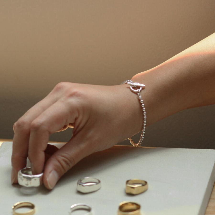 UNKNOWN. (アンノウン) / silver925 U232 BALL CHAIN/2 ボールチェーン ブレスレット - シルバー レディース メンズ ユニセックス ギフト プレ… | UNKNOWN. | 07