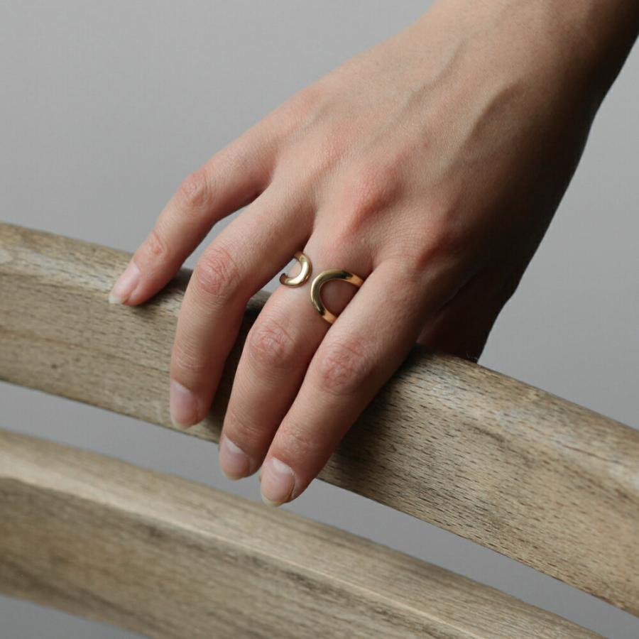 UNKNOWN. (アンノウン) / U532 CLIP リング - 真鍮 HIGH QUALITY LINE レディース メンズ ユニセックス ギフト プレゼント アクセサリー 指輪 … | UNKNOWN. | 07