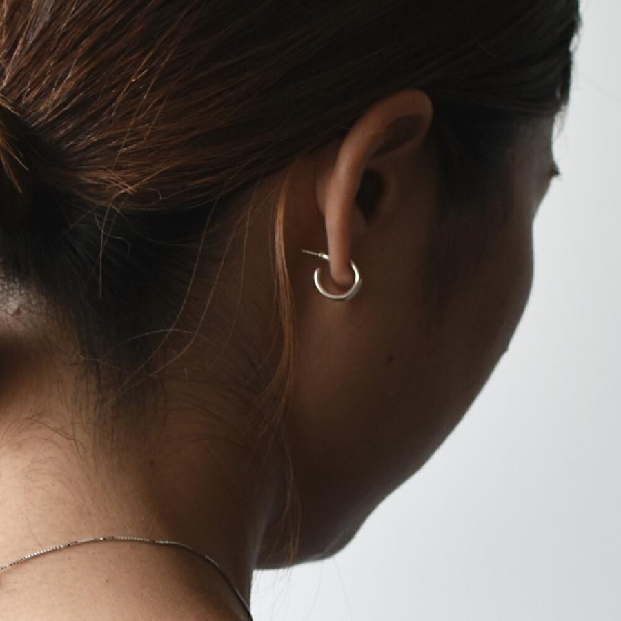 UNKNOWN. (アンノウン) / silver925 U343 DISTORT ピアス - シルバー (片耳タイプ) レディース メンズ ユニセックス ギフト プレゼント アクセ… | UNKNOWN. | 08