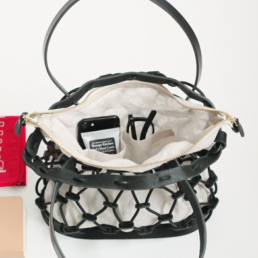Ense（アンサ） / kago tote mini レザー かご トートバッグ ミニ k003 - 全4色 送料無料 | MINI | 10