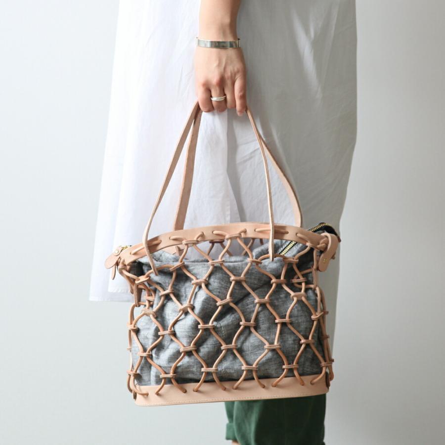 Ense（アンサ） / kago tote mini レザー かご トートバッグ ミニ k003 - 全4色 送料無料 | MINI | 14