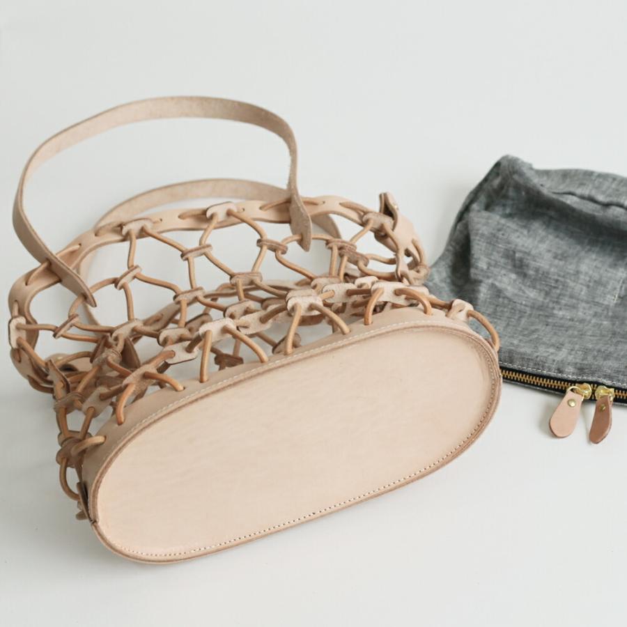 Ense（アンサ） / kago tote mini レザー かご トートバッグ ミニ k003 - 全4色 送料無料 | MINI | 05