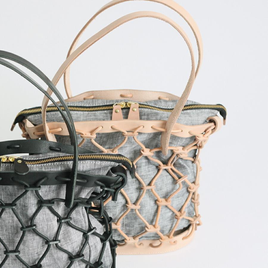Ense（アンサ） / kago tote mini レザー かご トートバッグ ミニ k003 - 全4色 送料無料 | MINI | 09