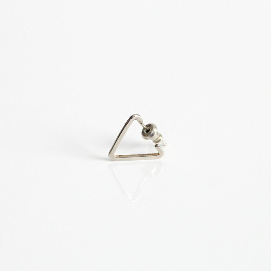 UNKNOWN. (アンノウン) / silver925 U349 SANKAKU ピアス - シルバー (片耳タイプ) レディース メンズ ユニセックス ギフト プレゼント アクセ… | UNKNOWN.