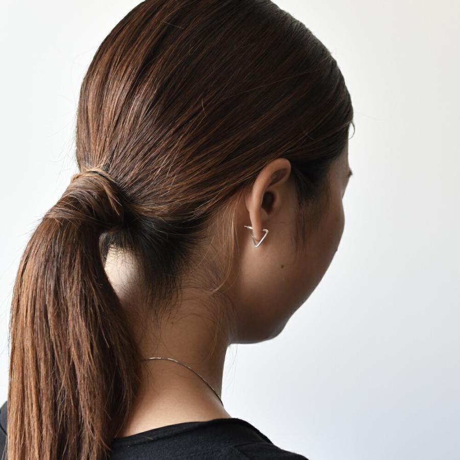 UNKNOWN. (アンノウン) / silver925 U349 SANKAKU ピアス - シルバー (片耳タイプ) レディース メンズ ユニセックス ギフト プレゼント アクセ… | UNKNOWN. | 03