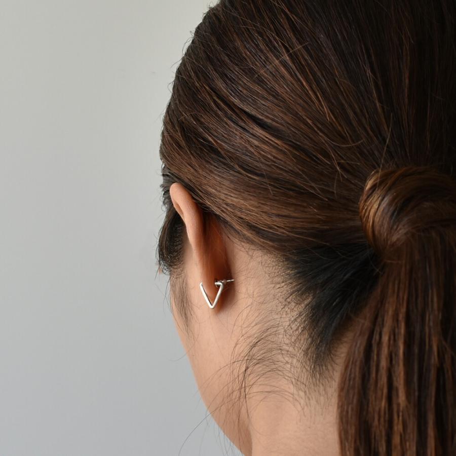 UNKNOWN. (アンノウン) / silver925 U349 SANKAKU ピアス - シルバー (片耳タイプ) レディース メンズ ユニセックス ギフト プレゼント アクセ… | UNKNOWN. | 05