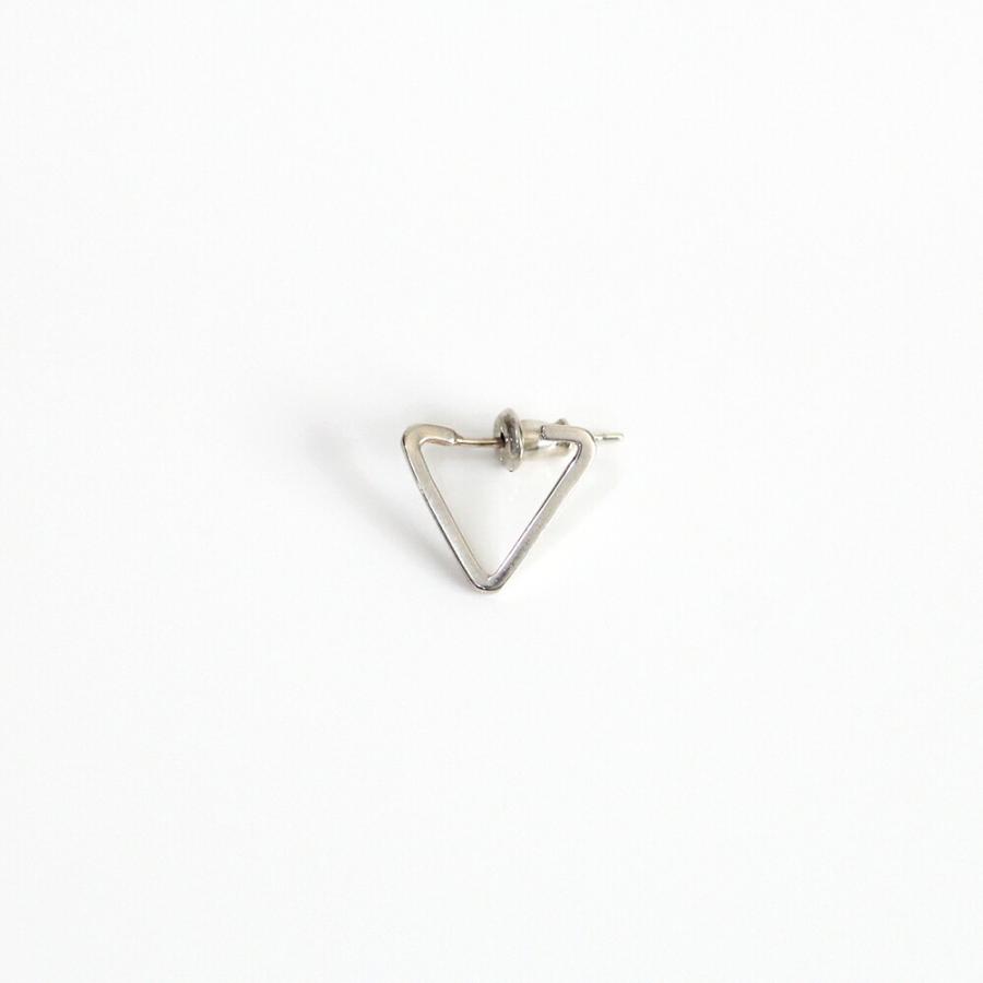 UNKNOWN. (アンノウン) / silver925 U349 SANKAKU ピアス - シルバー (片耳タイプ) レディース メンズ ユニセックス ギフト プレゼント アクセ… | UNKNOWN. | 07