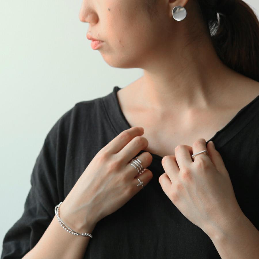 UNKNOWN. (アンノウン) / silver925 U345 DISK ピアス - シルバー (片耳タイプ) レディース メンズ ユニセックス ギフト プレゼント アクセサリ… | UNKNOWN. | 04