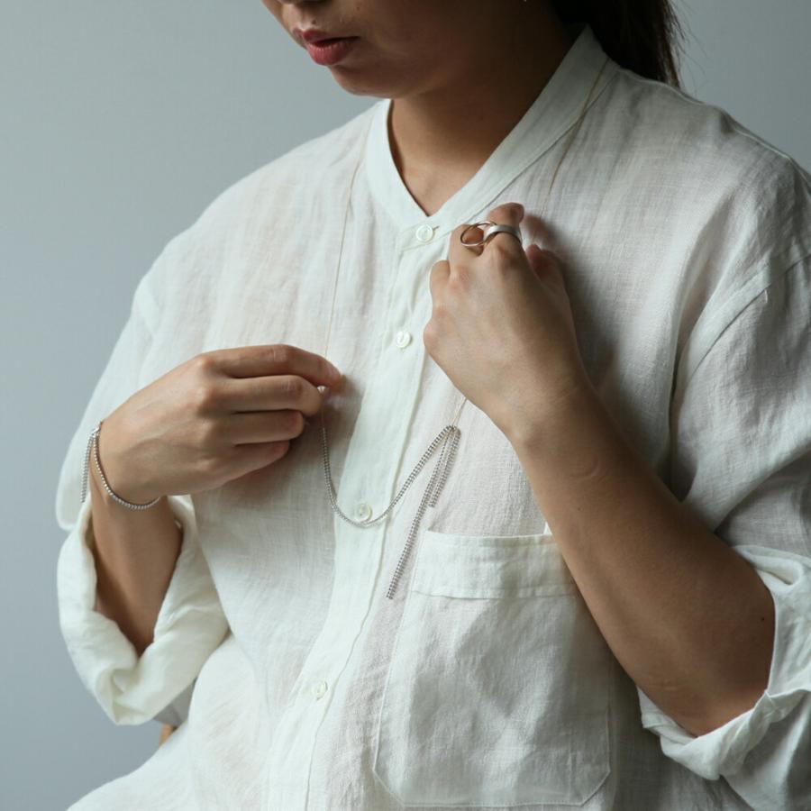 siki (シキ) / SK-R44-K10YG-SV / silver k10 バイカラーリンクリング |  | 09