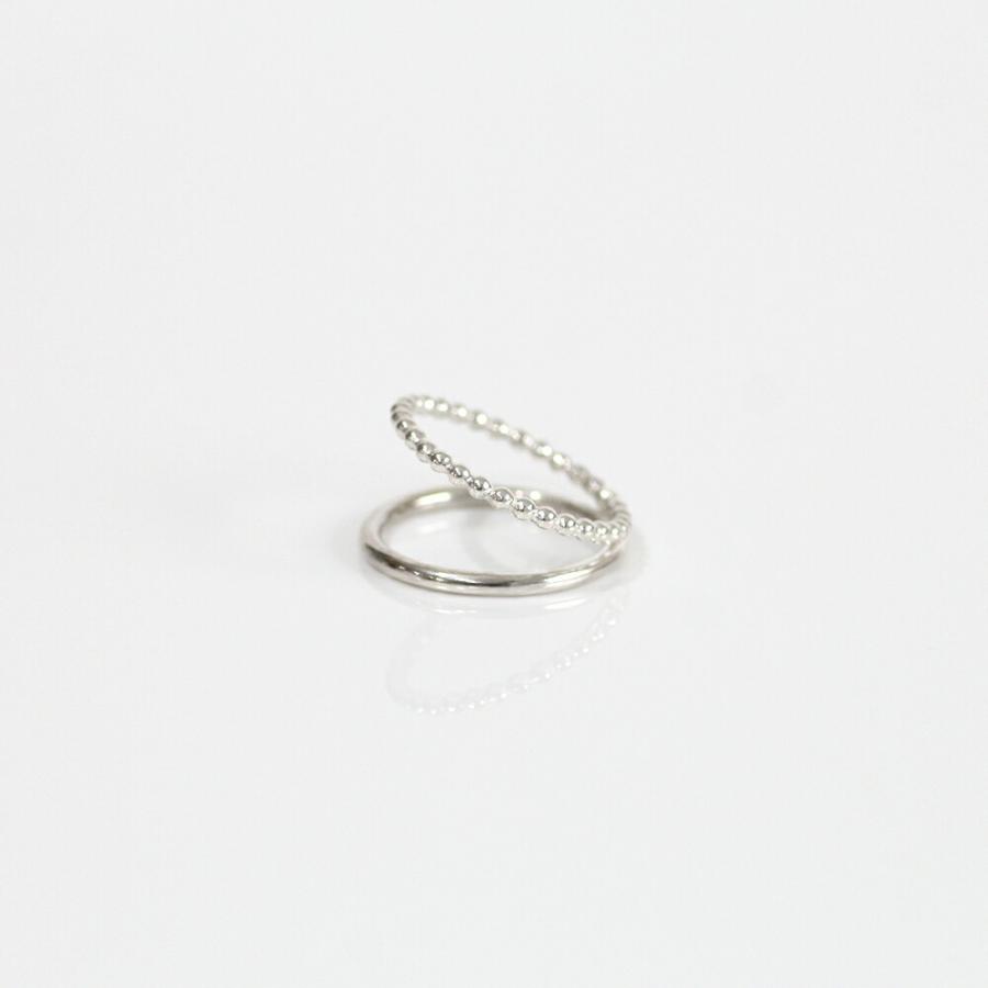 siki (シキ) / SK-R45-SV / silver シルバードットダブルリング |  | 02