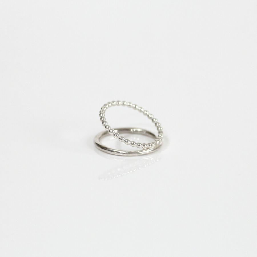 siki (シキ) / SK-R45-SV / silver シルバードットダブルリング |  | 03