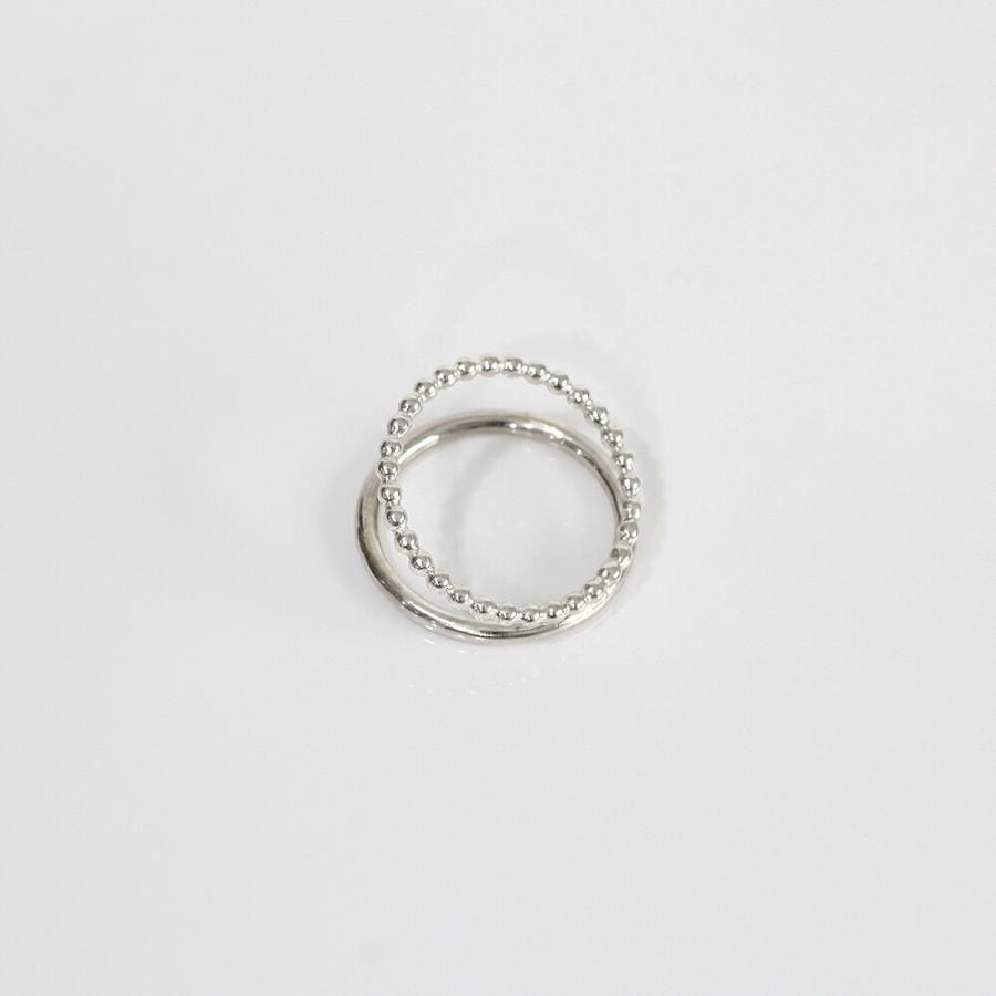 siki (シキ) / SK-R45-SV / silver シルバードットダブルリング |  | 05