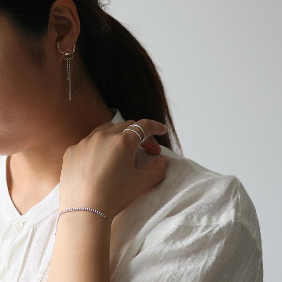 siki (シキ) / SK-R45-SV / silver シルバードットダブルリング |  | 06