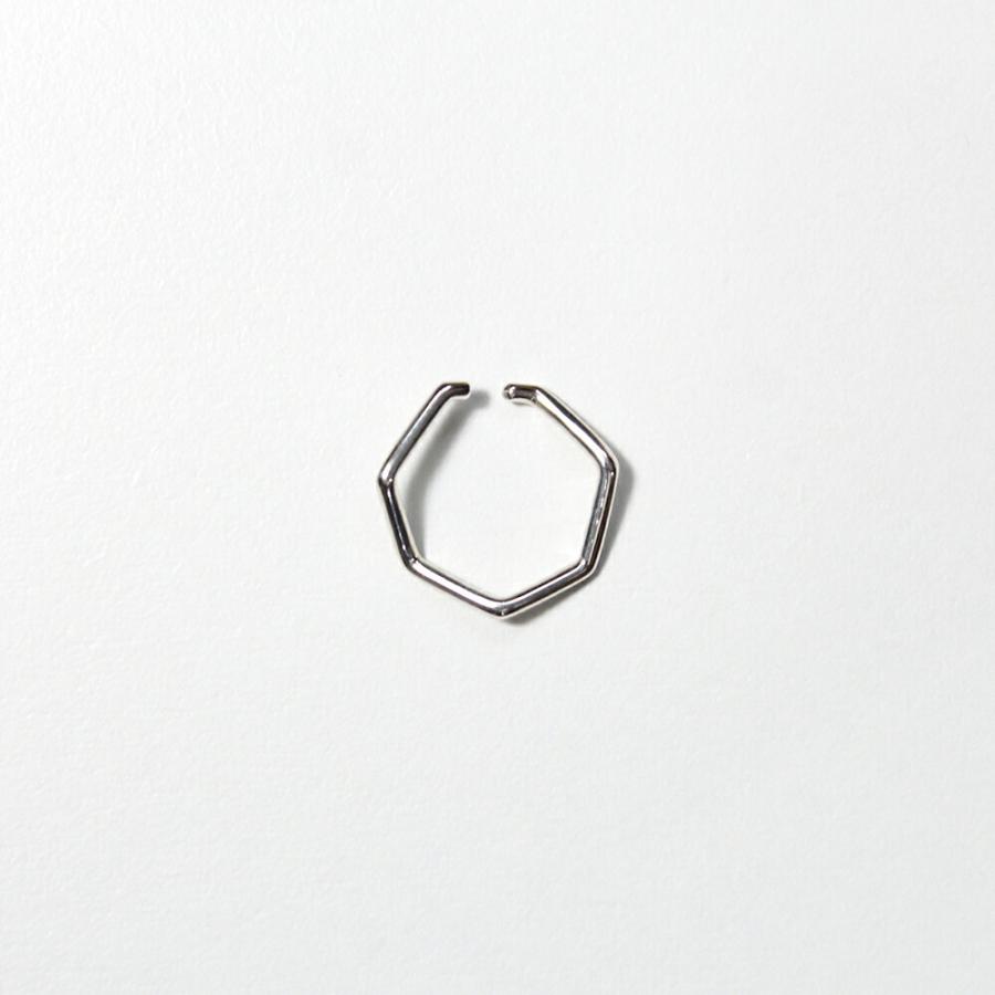 siki (シキ) / NNK-EC01L-SV / silver 七角形イヤーカフ - シルバー L | 