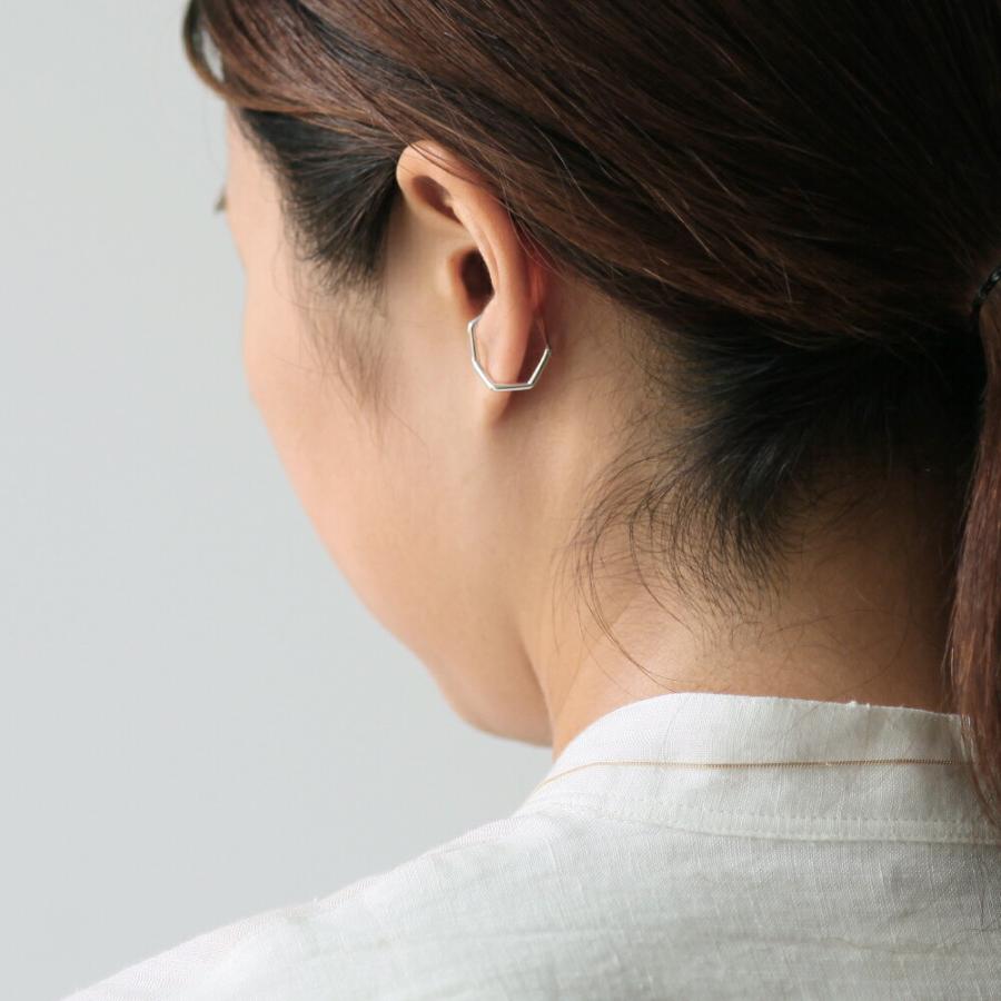 siki (シキ) / NNK-EC01L-SV / silver 七角形イヤーカフ - シルバー L |  | 07