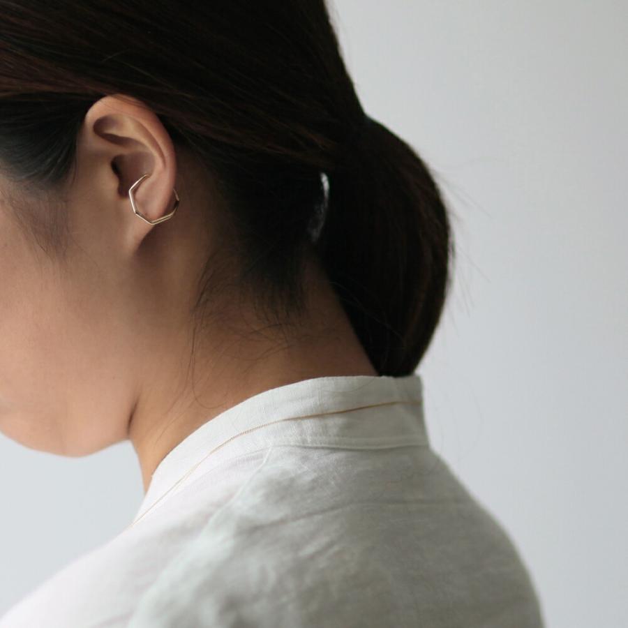 siki (シキ) / NNK-EC01L-SVGP / 七角形イヤーカフ - ゴールド L | 