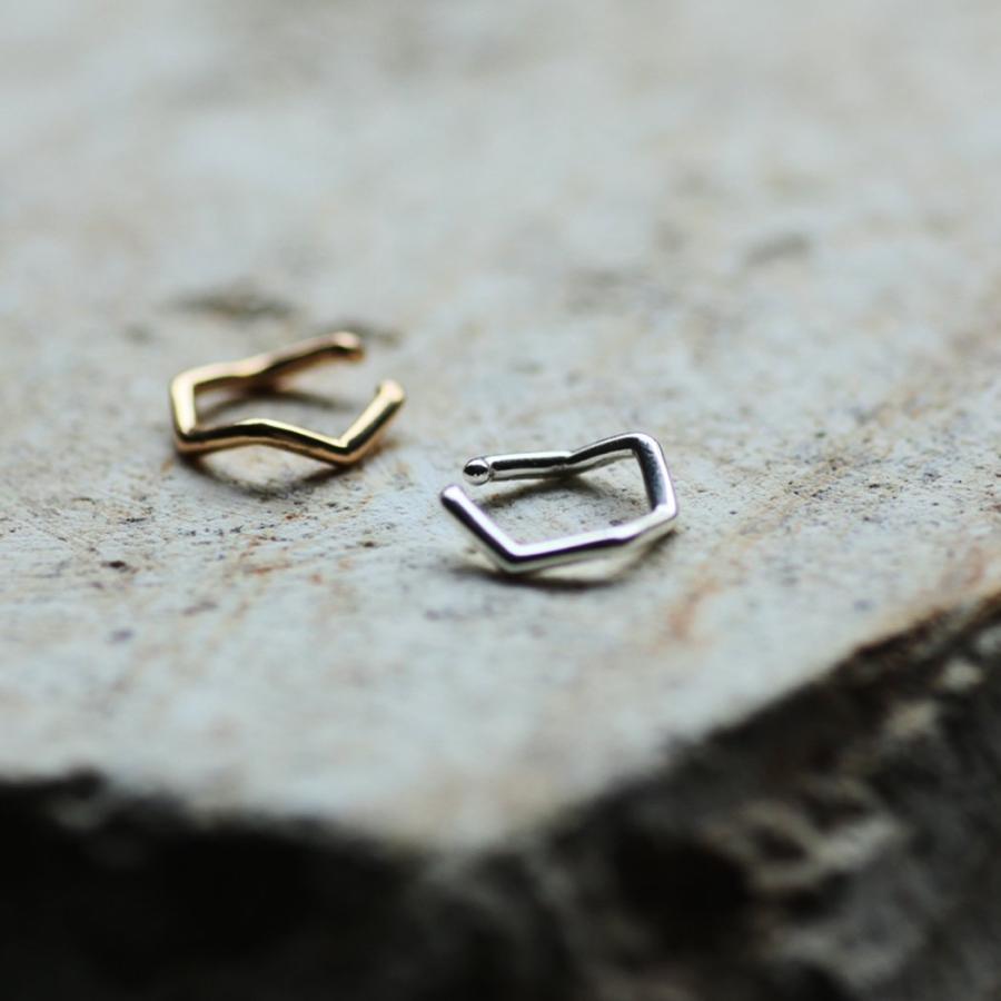 siki (シキ) / NNK-EC01S-SVGP / 七角形イヤーカフ - ゴールド S |  | 05