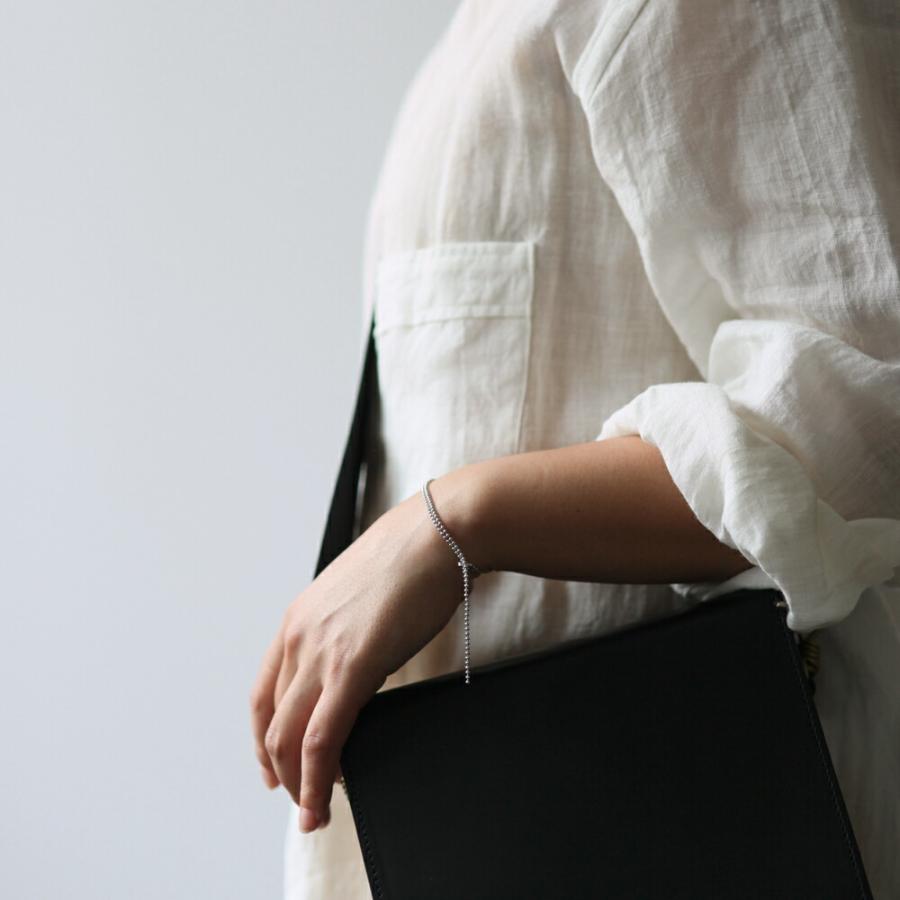 siki (シキ) / SK-B01-K10YG-SV / silver k10 バイカラー スルーチェーンブレスレット |  | 11