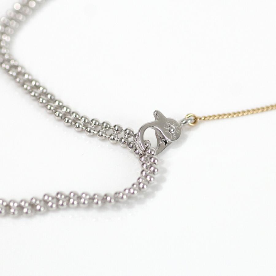 siki (シキ) / SK-B01-K10YG-SV / silver k10 バイカラー スルーチェーンブレスレット |  | 09