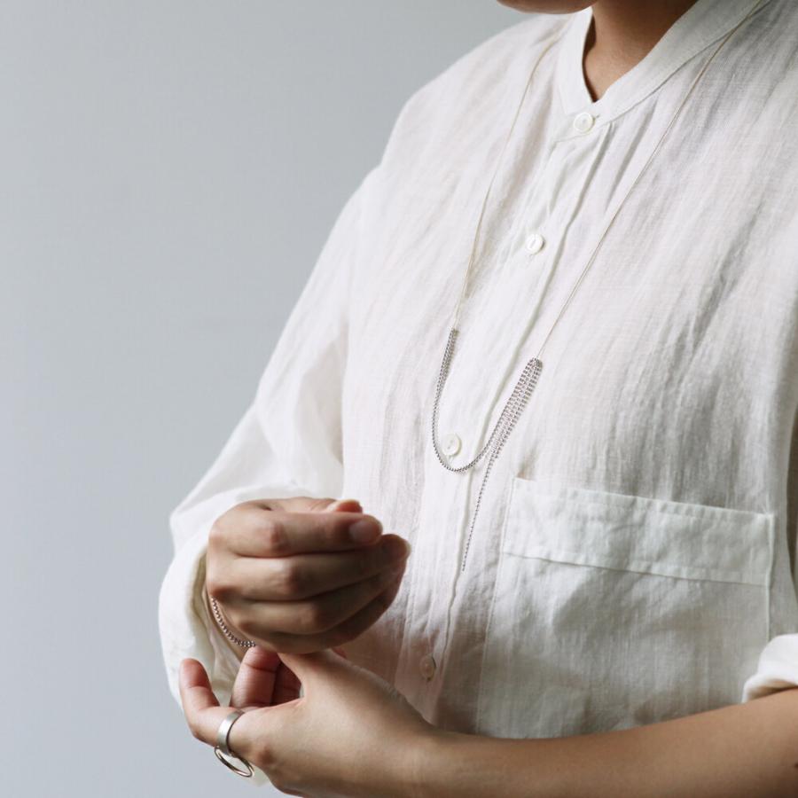 siki (シキ) / SK-N15-SV-K10YG / silver k10 バイカラー スルーチェーンネックレス |  | 10