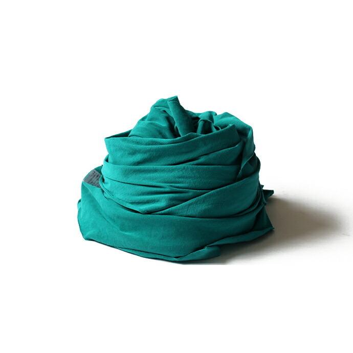 smoothday（スムースデイ）ユニセックス 80/1 コズモラマ ハイゲージ天竺 カットオフストール SO-A001-005 - エメラルド  買い回り  買いまわり |  | 01