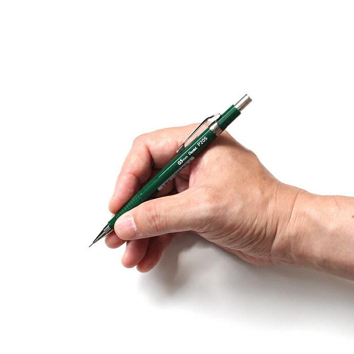 Pentel / P205 シャープペンシル 日本未発売 0.5mm ブラック・バーガンディ・グリーン | ぺんてる | 13