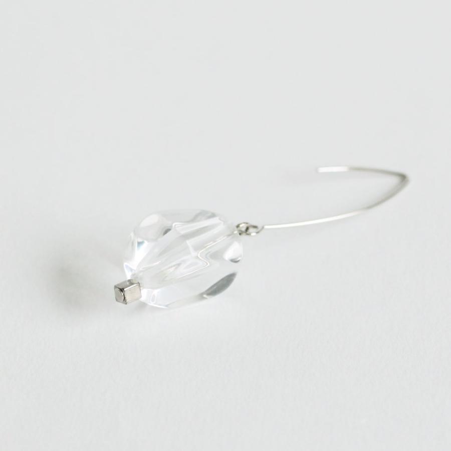 sinc シンク フックピアス クリア ( 片耳タイプ )  sinc_pc_002 スウィング ピアス レディース シンプル 大人 上品 綺麗 ギフト アクセサリー お祝い 贈り物 … |  | 04