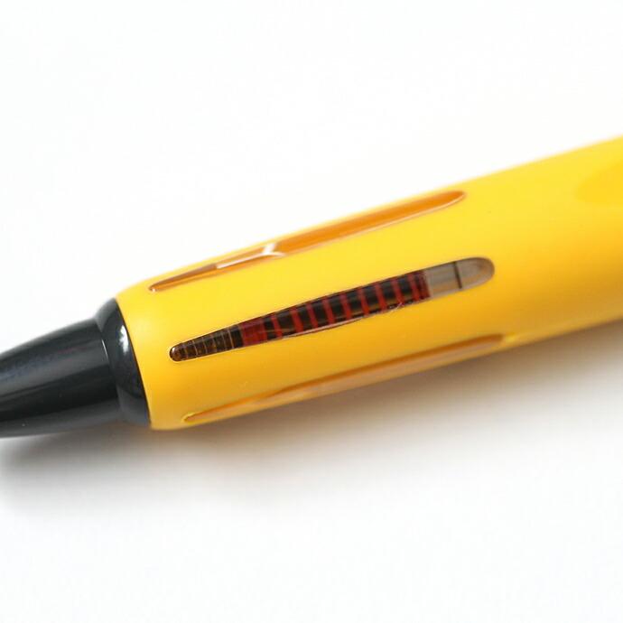 Tombow / AirPress トンボ エアプレス 油性ボールペン - イエロー | トンボ鉛筆 | 03