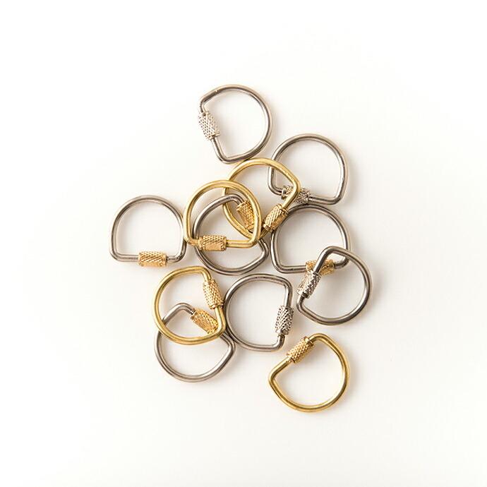 CANDY DESIGN & WORKS (キャンディーデザインワークス) / Lyman CHW-03 スクリューロックキーリング Dリング 鍵 スマートキー - 全3色 キー… | WORKS | 02