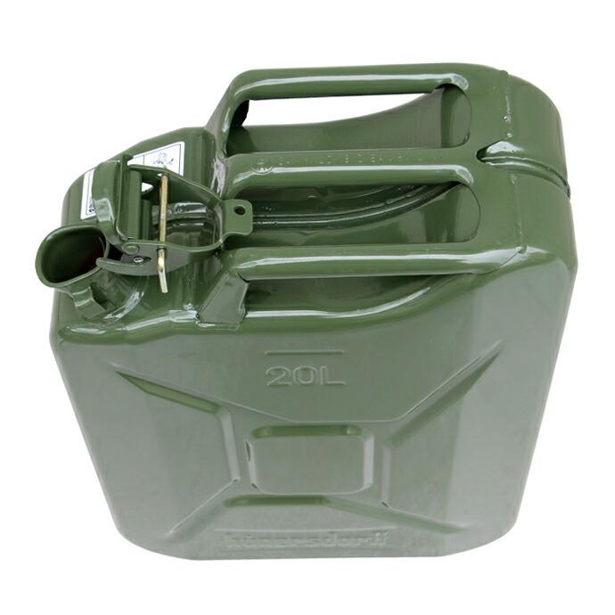 Hunersdorff / Metal Fuel Can Classic 20L ヒューナースドルフ ガソリン携行缶 | いすゞ | 05